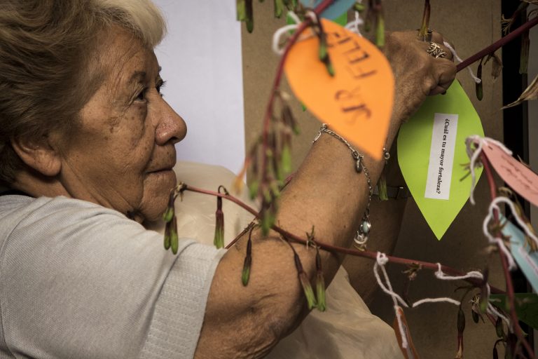 Los pedacitos de diciembre en la vejez