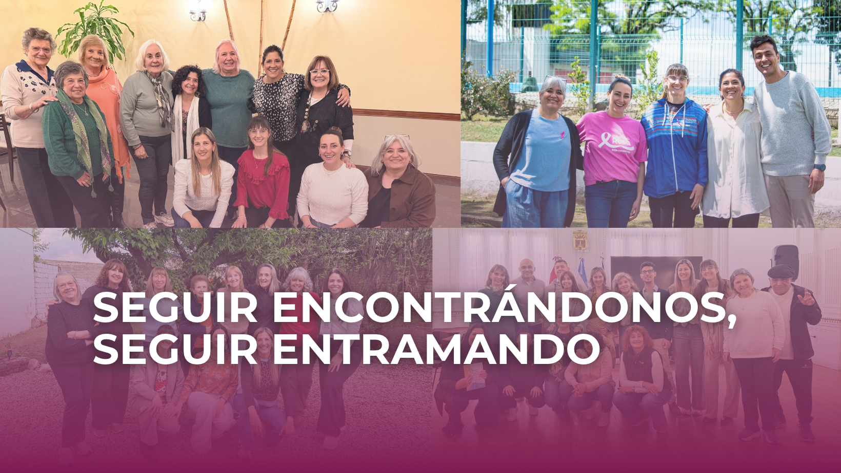 UNA AGENDA ABUNDANTE: seguir encontrándonos, seguir entramando