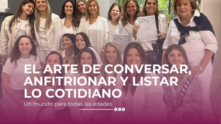 EL ARTE DE CONVERSAR, ANFITRIONAR Y LISTAR LO COTIDIANO: un viaje junto a Trazos y Palabras + Futuros Posibles