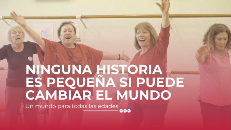 NINGUNA HISTORIA ES PEQUEÑA SI PUEDE CAMBIAR EL MUNDO