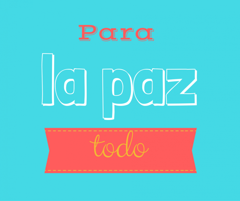 ¡Te invito a leer mi sexta columna para HOY DÍA CÓRDOBA!: Para la guerra nada.