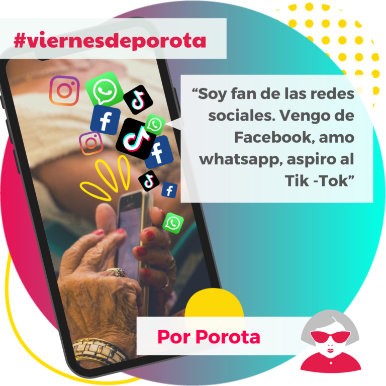 “Soy fan de las redes sociales. Vengo de Facebook,  amo whatsapp, aspiro al Tik -Tok”